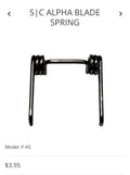 StyleCraft Alpha blade spring
