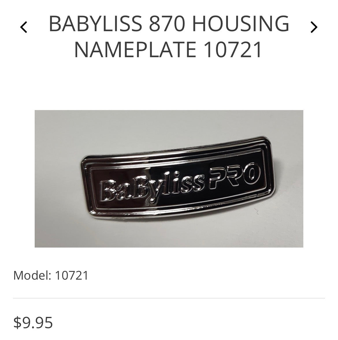 BaBylissPRO 870