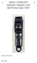 Wahl cordless senior /magic clip bottom case 7397