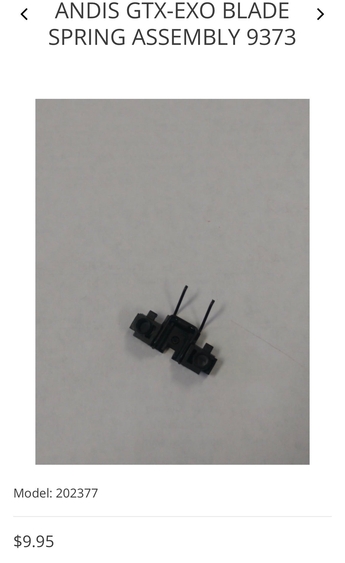 Andis Gtx-Gxo Blade spring assembly ￼