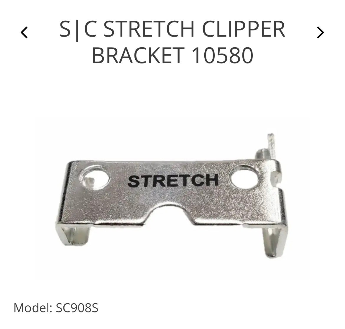 StyleCraft Clipper Bracket 10580