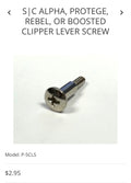 StyleCraft Alpha, Protege , Rebel, or boosted clipper lever screw