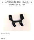Andis Gtx- EXO blade bracket