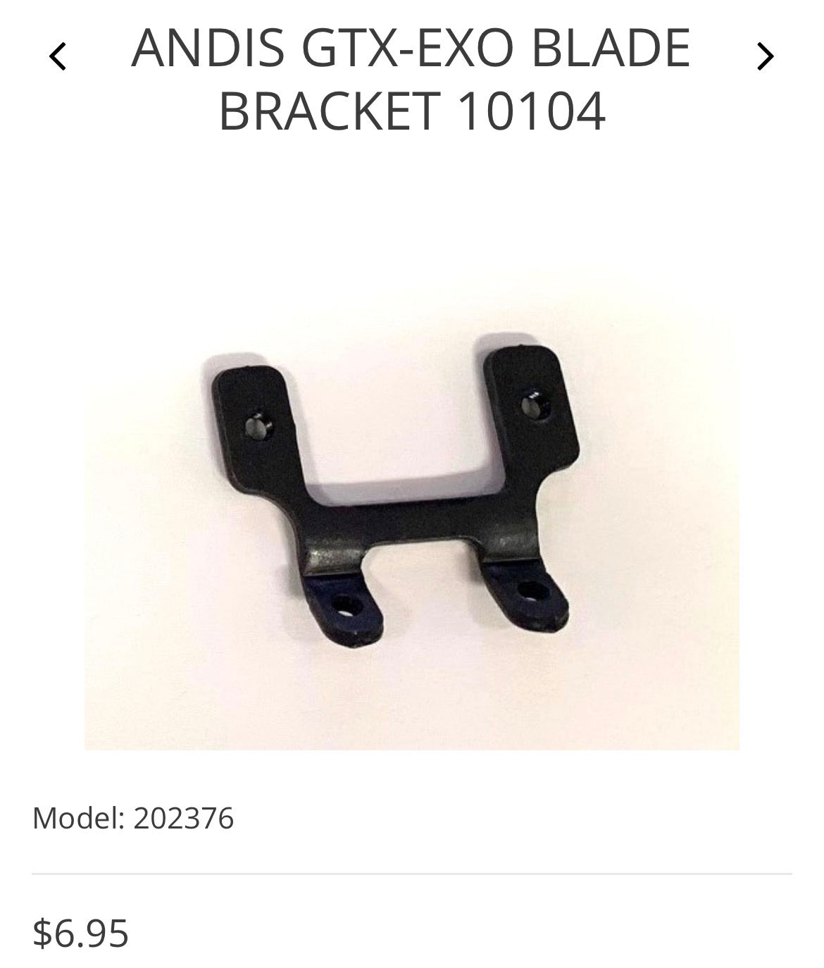 Andis Gtx- EXO blade bracket