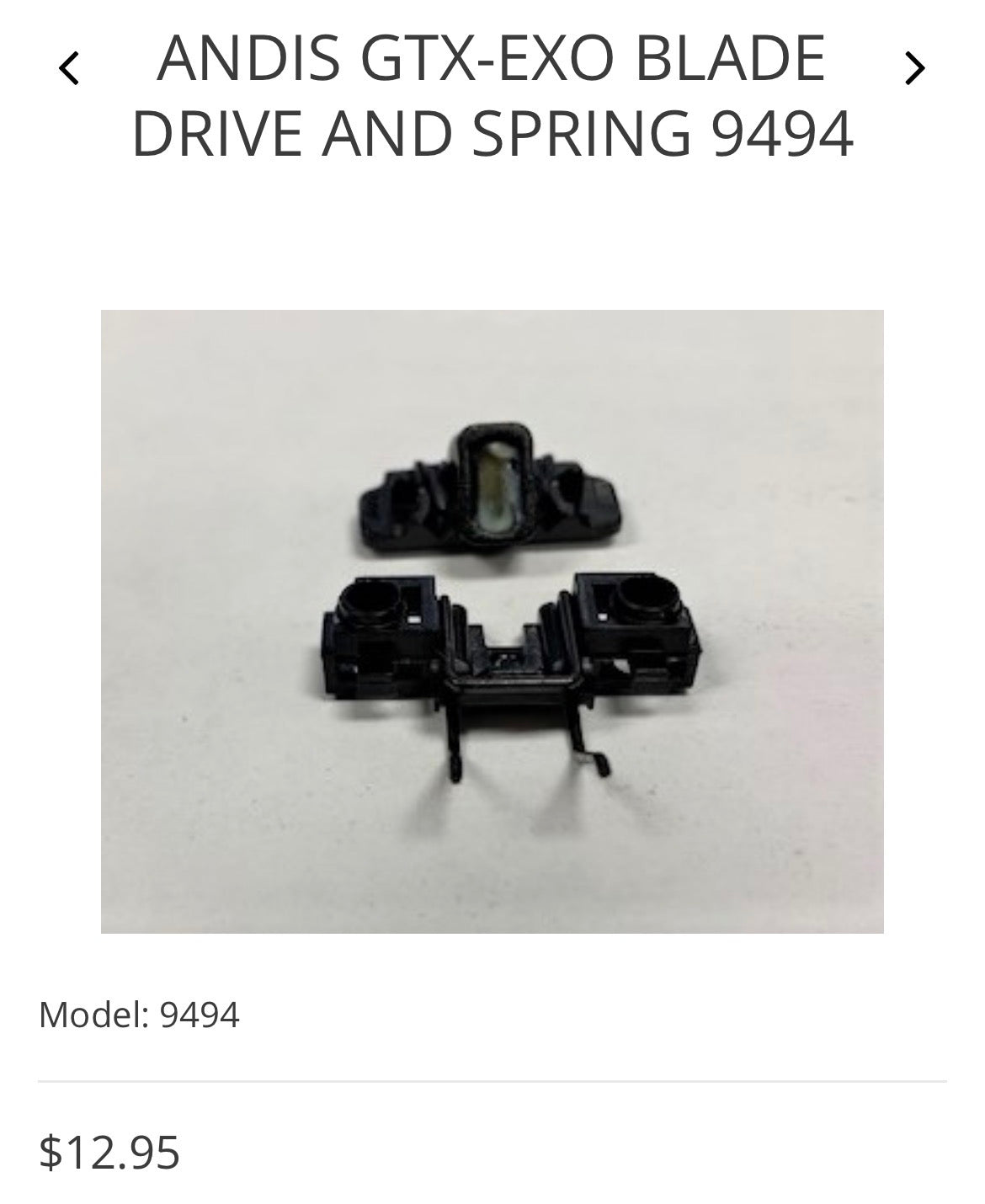 Andis Gtx-EXO blade drive and spring 9494