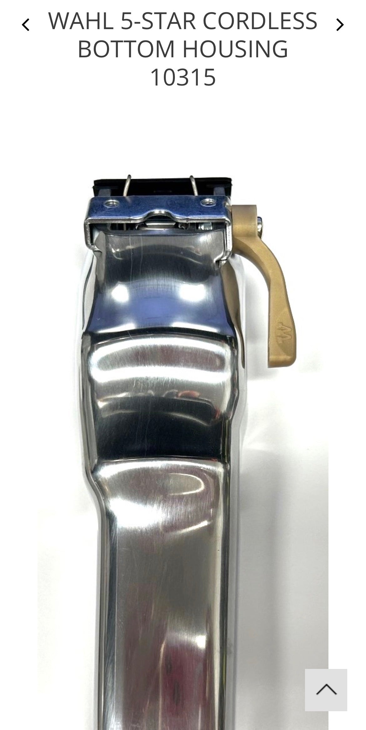 Wahl 5-star cordless bottom housing  (metal)