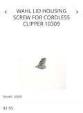 Wahl screw